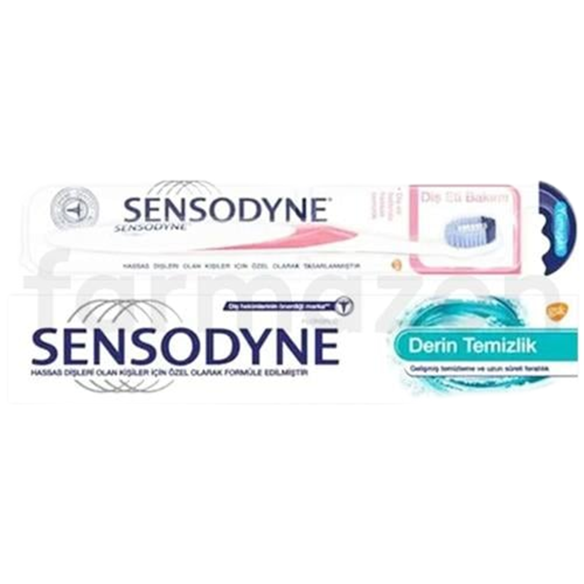 Sensodyne Sensodyne Diş Macunu Derin Temizlik 75 ml + Sensodyne Diş Eti Bakımı Diş Fırçası Hediyeli