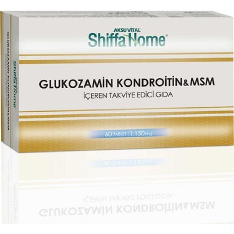 Shiffa Home Shiffa Home Glucosamine Kondroitin MSM 1150 mg 60 Tablet