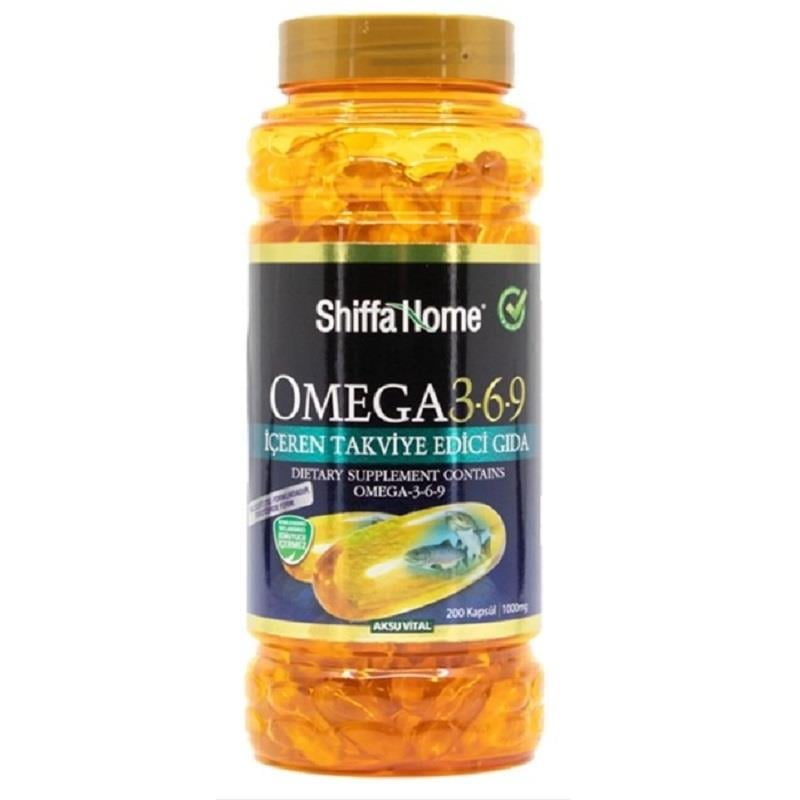 Shiffa Home Shiffa Home Omega 3-6-9 1000 mg 200 Kapsül