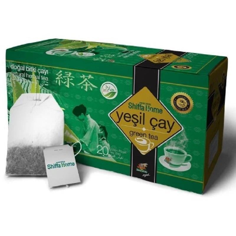 Shiffa Home Shiffa Home Yeşil Çay 20 Süzen Poşet