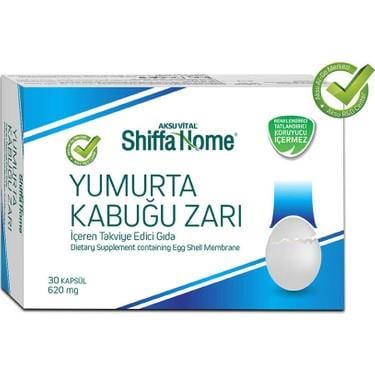 Shiffa Shiffa Home Yumurta Kabuğu Zarı 620 mg 30 Kapsül