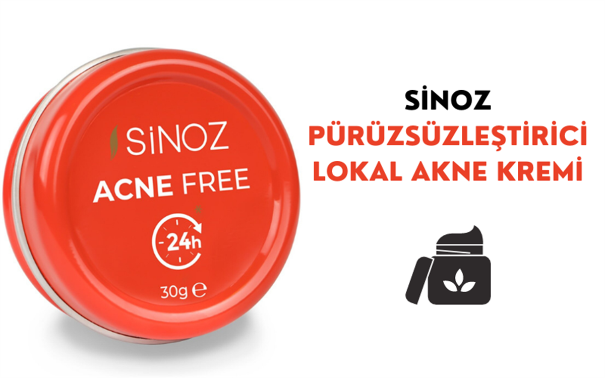 Sinoz Sinoz Acne Free Krem 30 gr