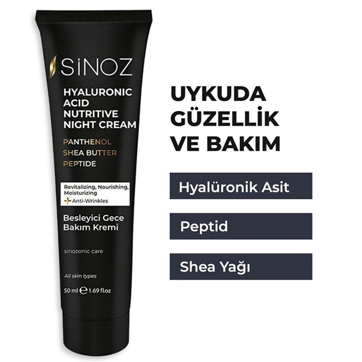 Sinoz Sinoz Besleyici Gece Kremi 50 ml