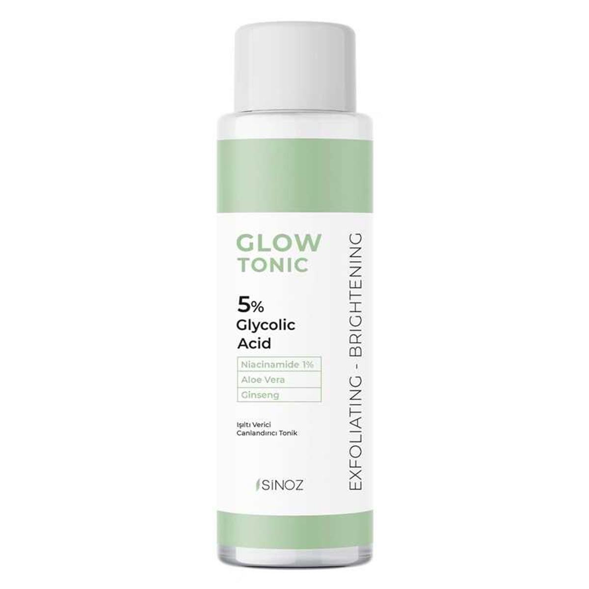 Sinoz Sinoz Glow Tonik 5% Glycolic Acid 200 ml 
