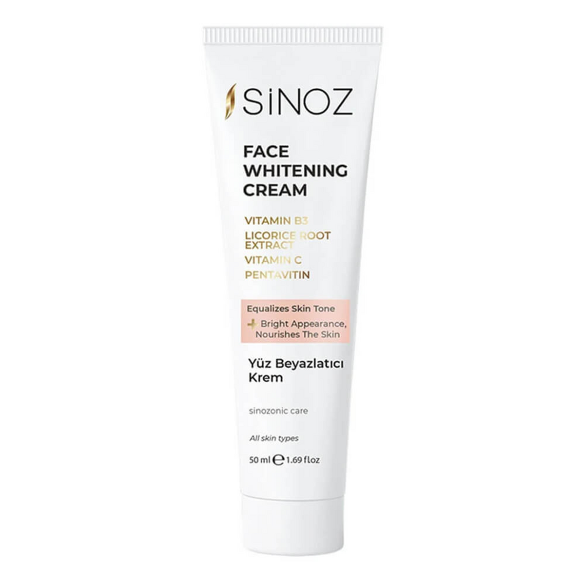 Sinoz Sinoz Yüz Beyazlatıcı Krem 50 ml