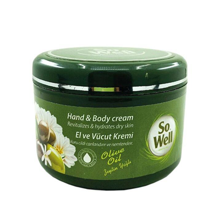So Well So Well El ve Vücut Kremi Zeytinyağlı 250 ml