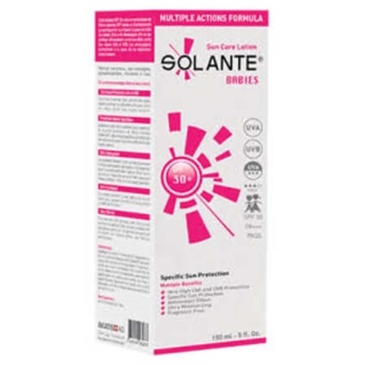 SolanteSolante Babies Bebekler İçin Güneş Koruyucu Losyon Spf 30+