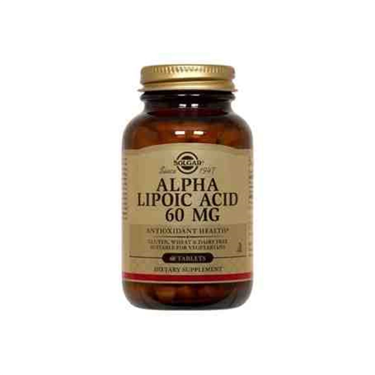 SolgarSolgar Alpha Lipoic Acid 60 Mg 60 Tablet