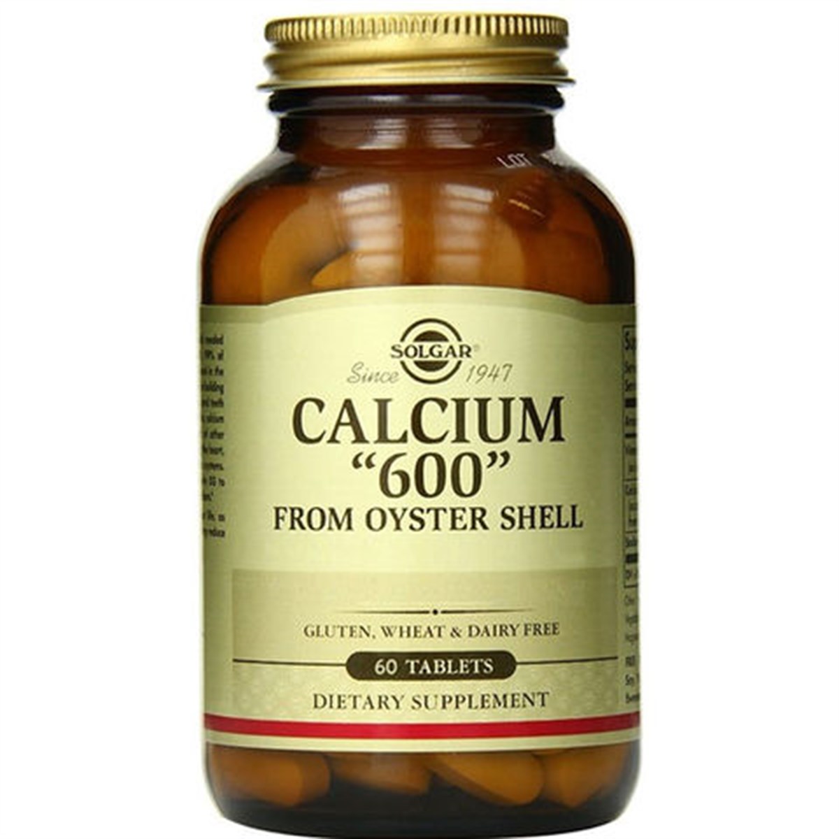 SolgarSolgar Calcium 600 (Oyster Shell) 60 Tablet