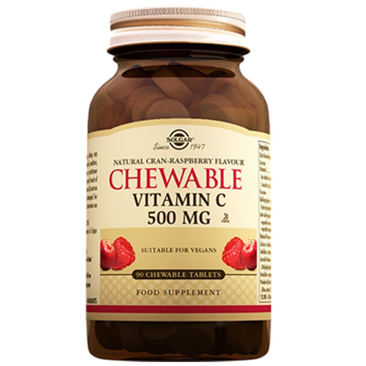 SolgarSolgar Çiğnenebilir Vitamin C 500 Mg 90 Tablet