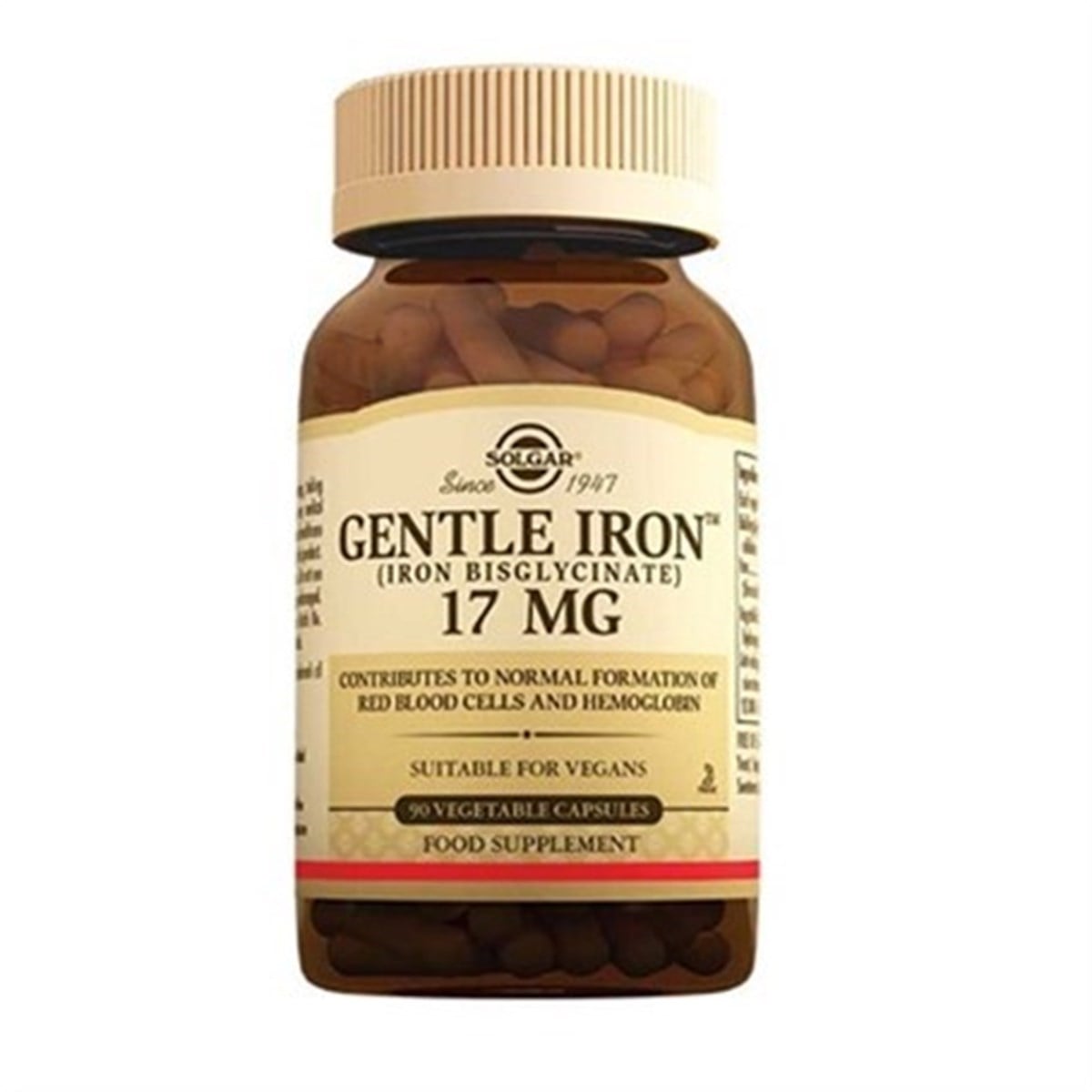 SolgarSolgar Gentle Iron 17 Mg 90 Kapsül
