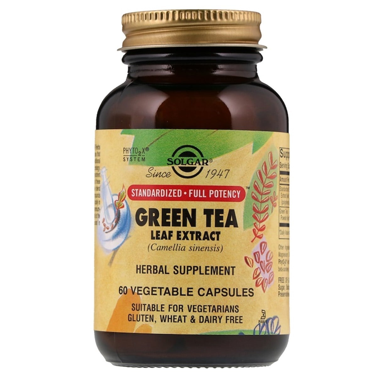 SolgarSolgar Green Tea Leaf Extract 60 Kapsül