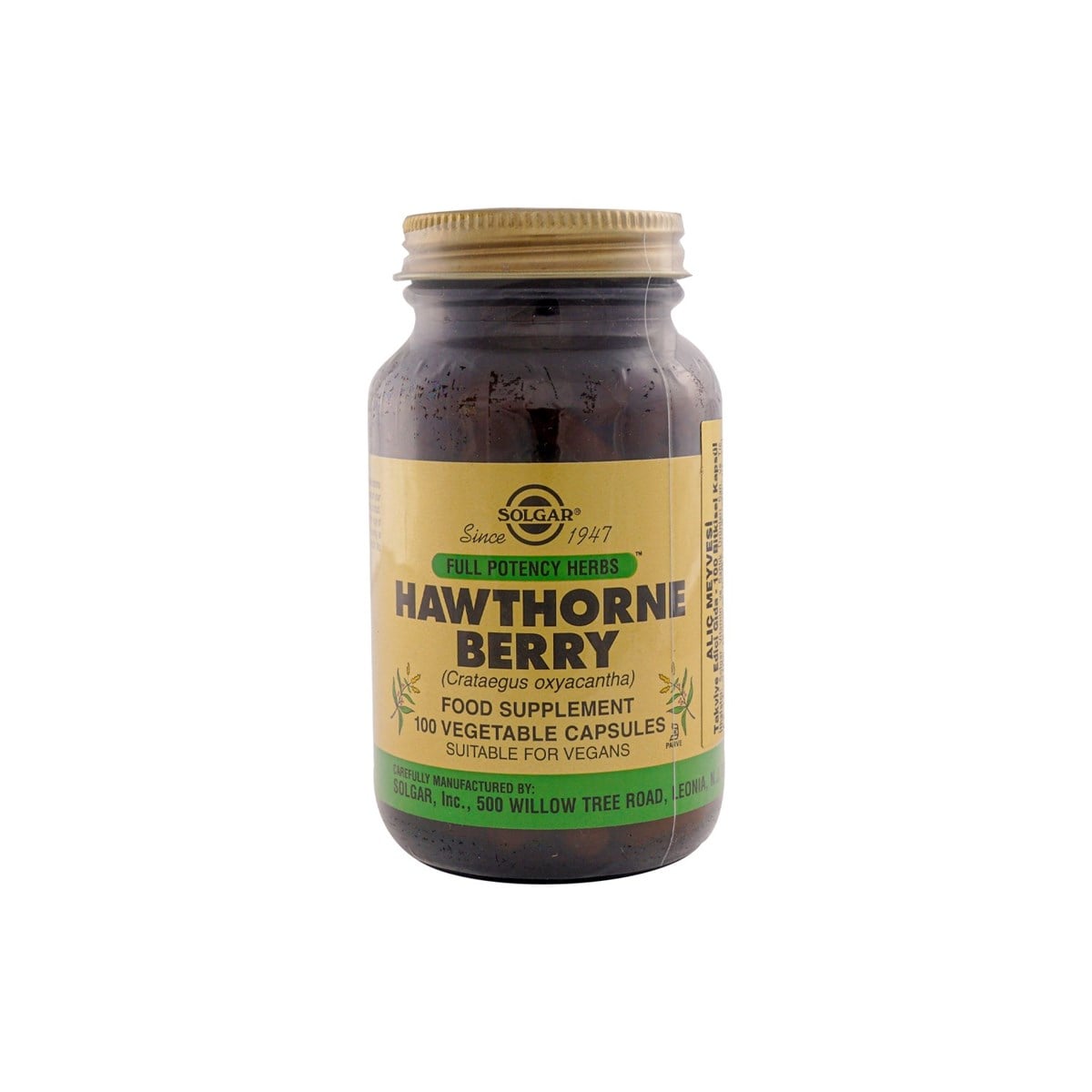 SolgarSolgar Hawthorne Berry 100 Kapsül