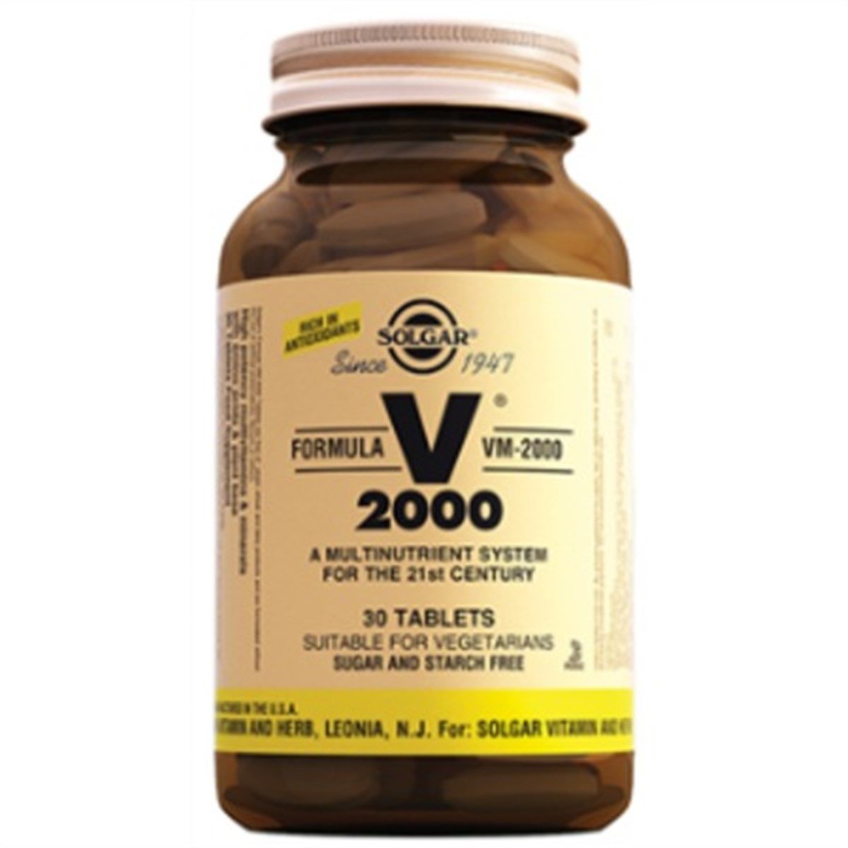 SolgarSolgar Vm 2000 Multi Vitamin 30 Tablet