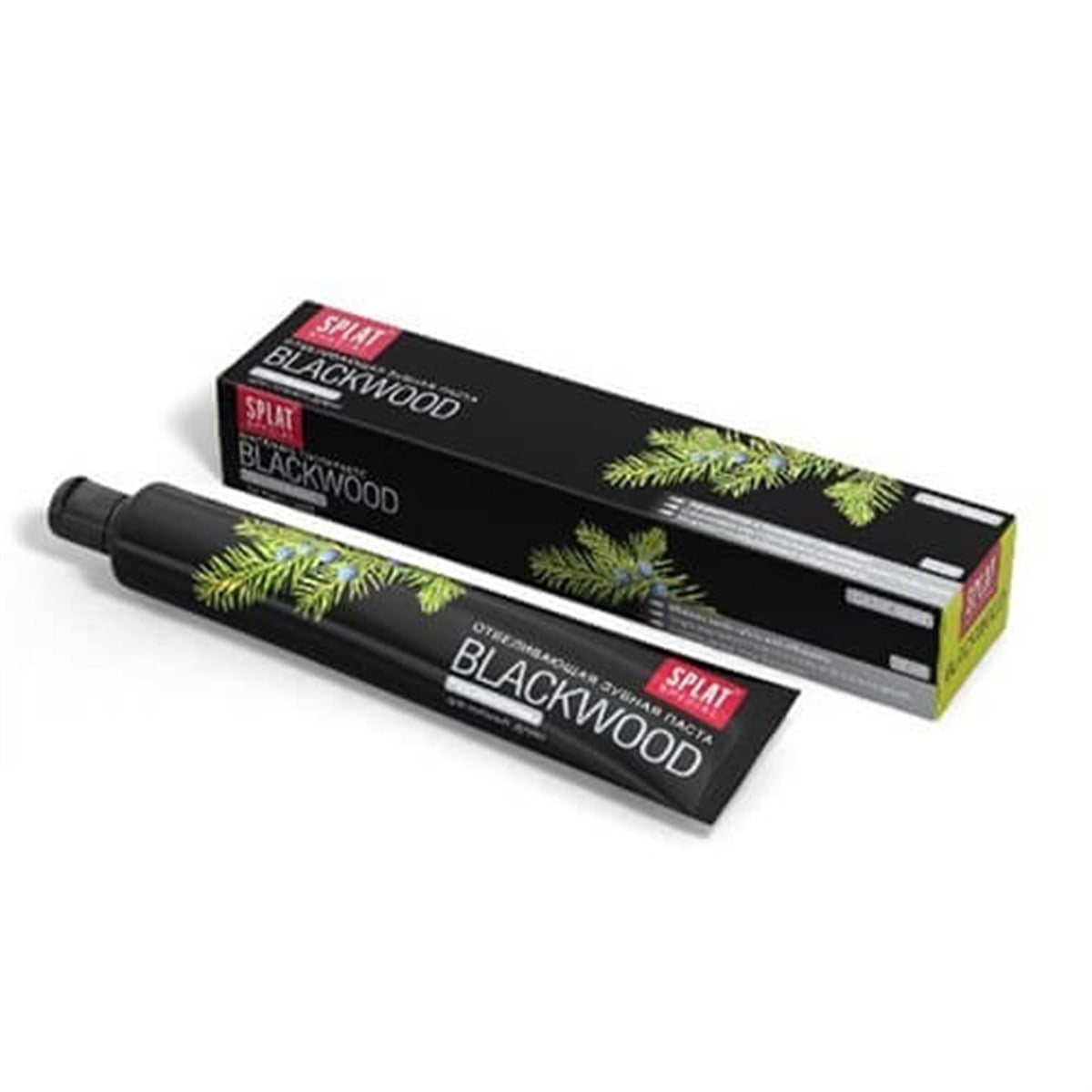 Splat Splat Blackwood Siyah Diş Macunu 75 ml Güçlü Beyazlatma