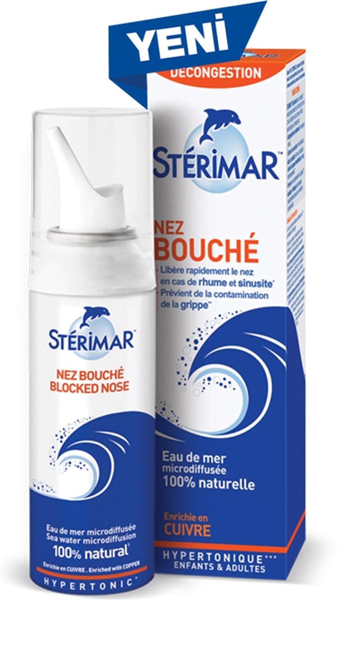 SterimarSterimar Hipertonik Tıkalı Burun Spreyi 100 ml