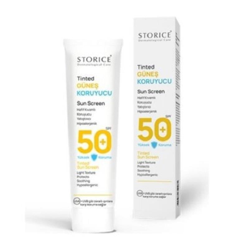 Storice Storice Tinted Güneş Koruyucu Bakım Kremi SPF50+ 40 ml