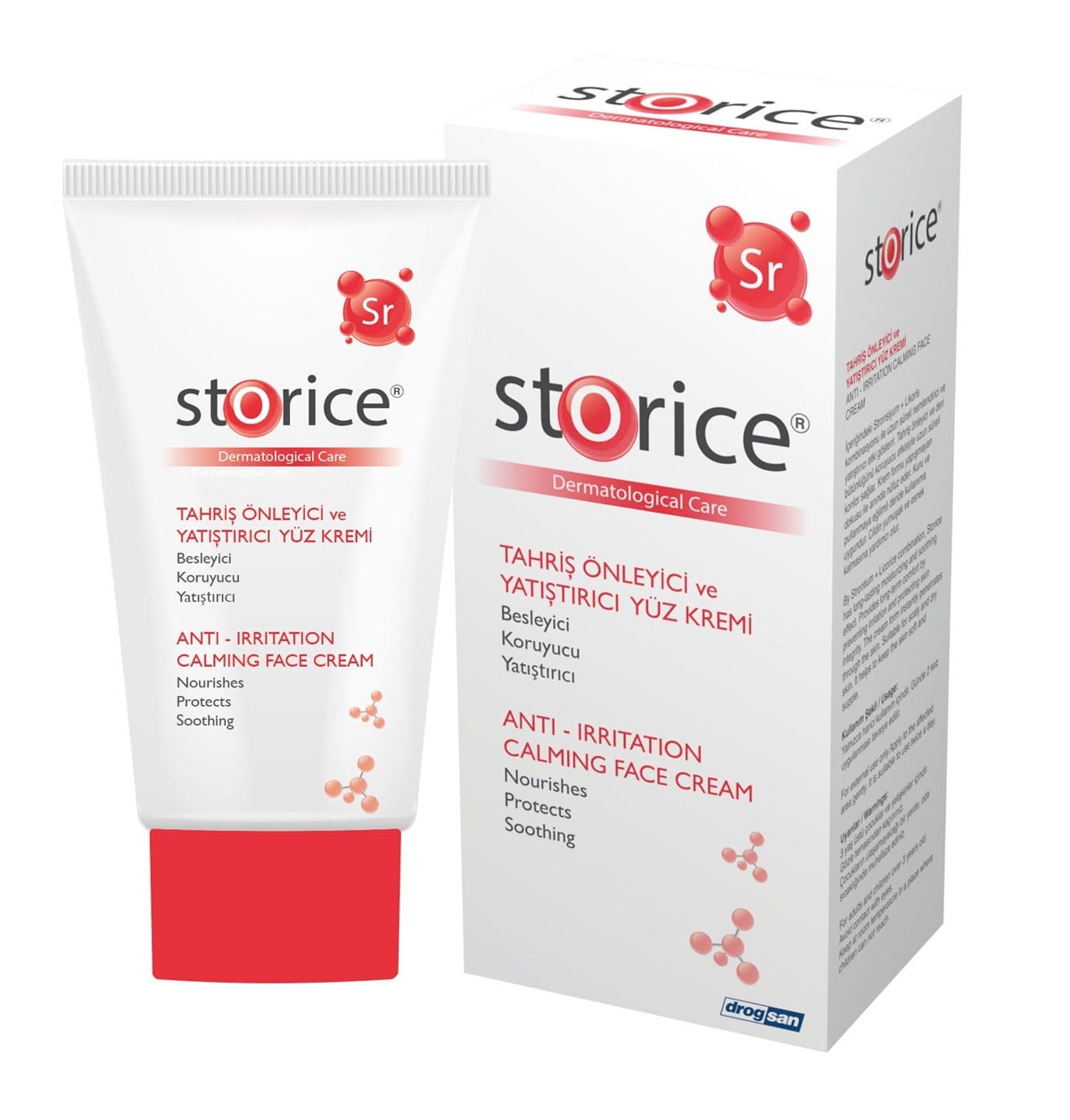 Storice Tahriş Önleyici ve Yatıştırıcı Yüz Kremi 50 Ml