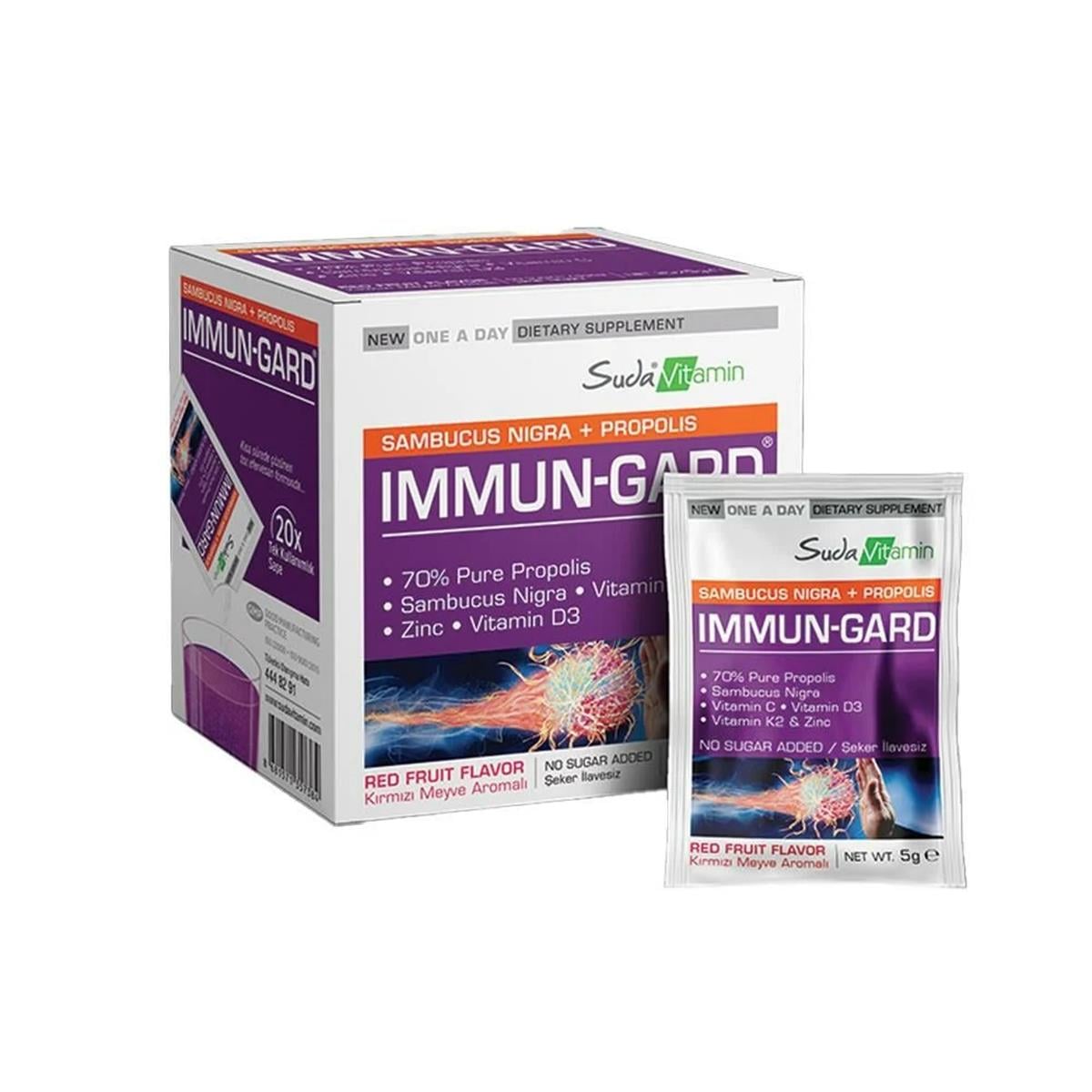 Suda Vitamin Suda Vitamin Immun Gard 20 Saşe