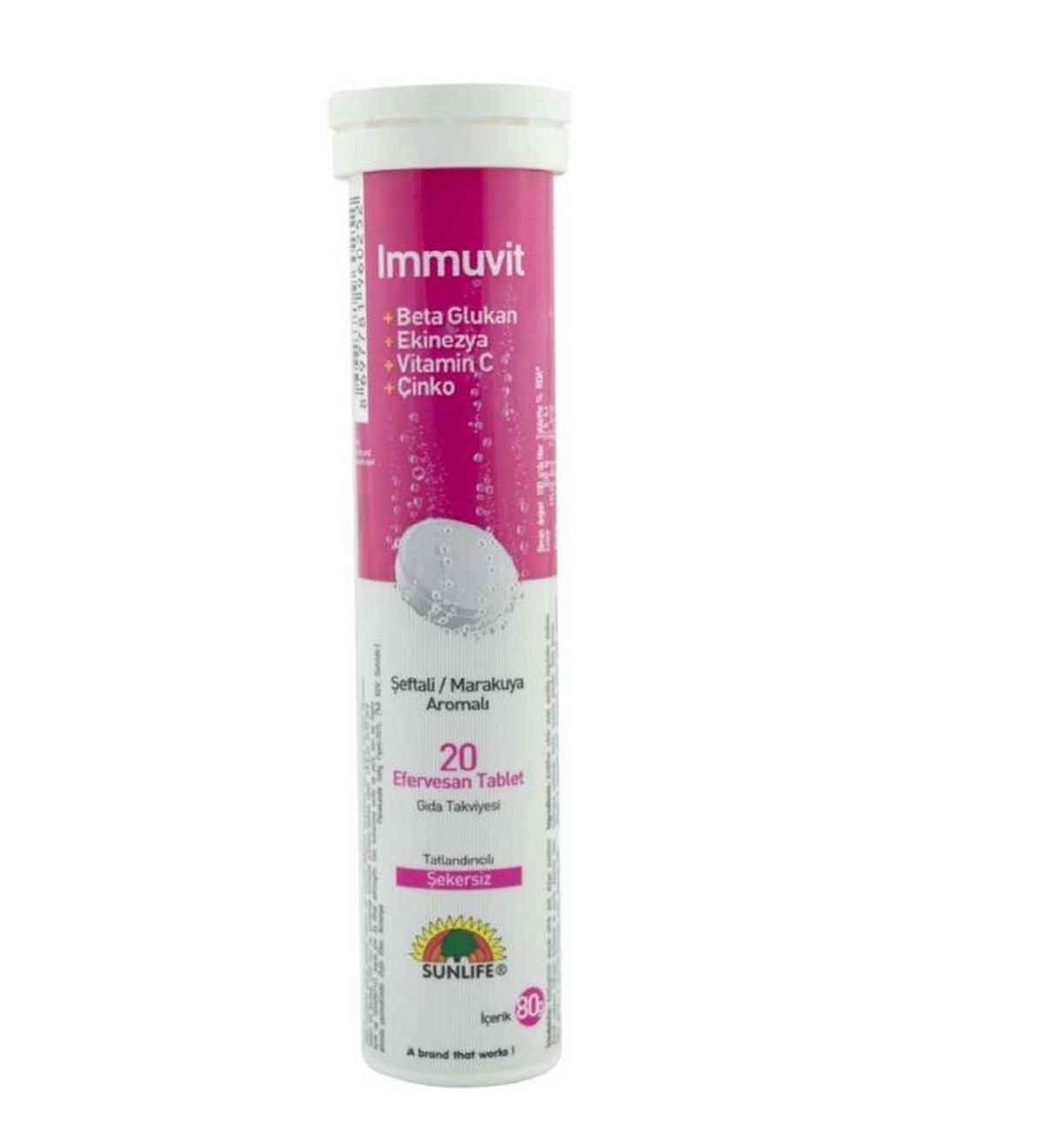 SUNLİFE Sunlife Immuvit 20 Efervesan Tablet