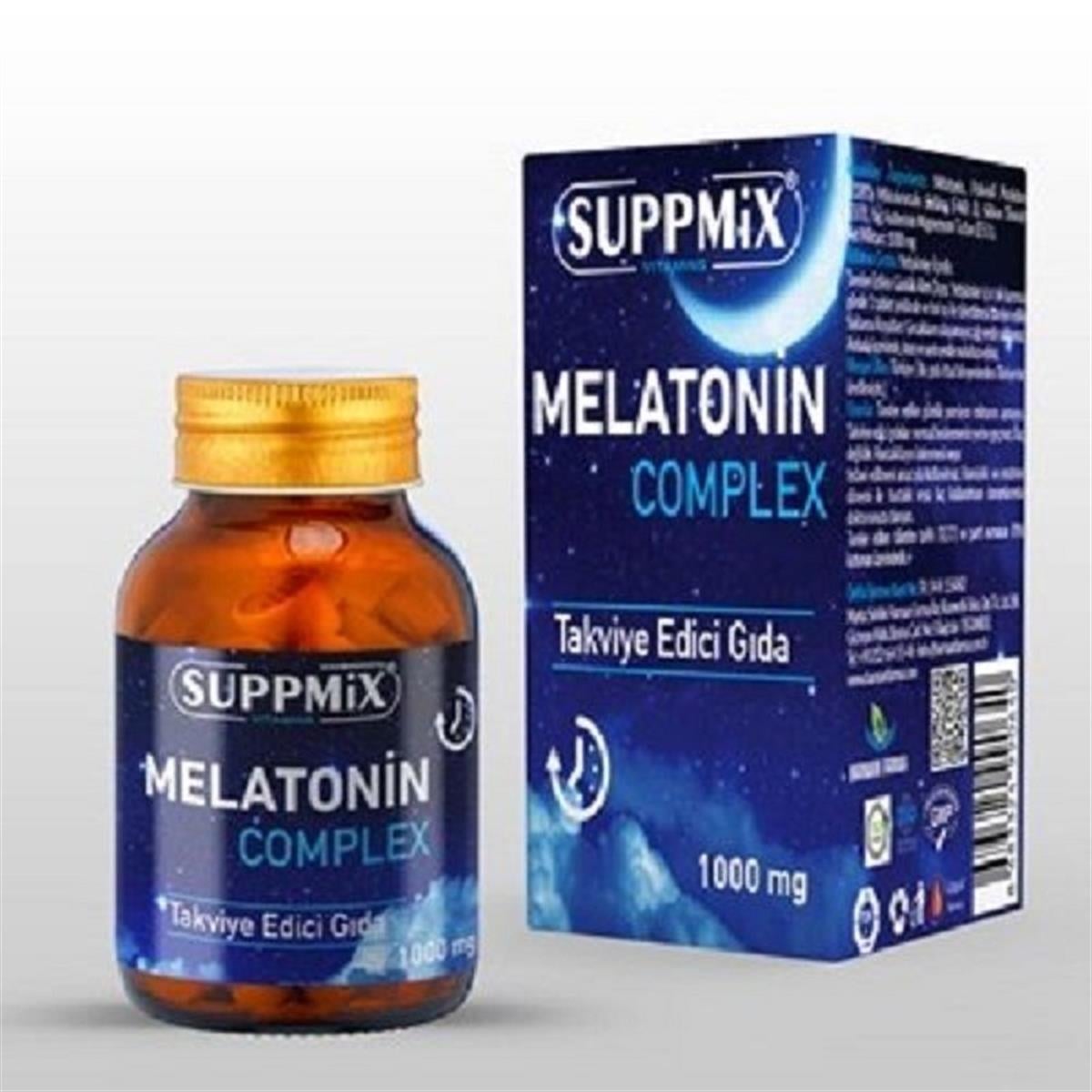 SUPPMİX Suppmix Melatonin Complex 60 Tablet