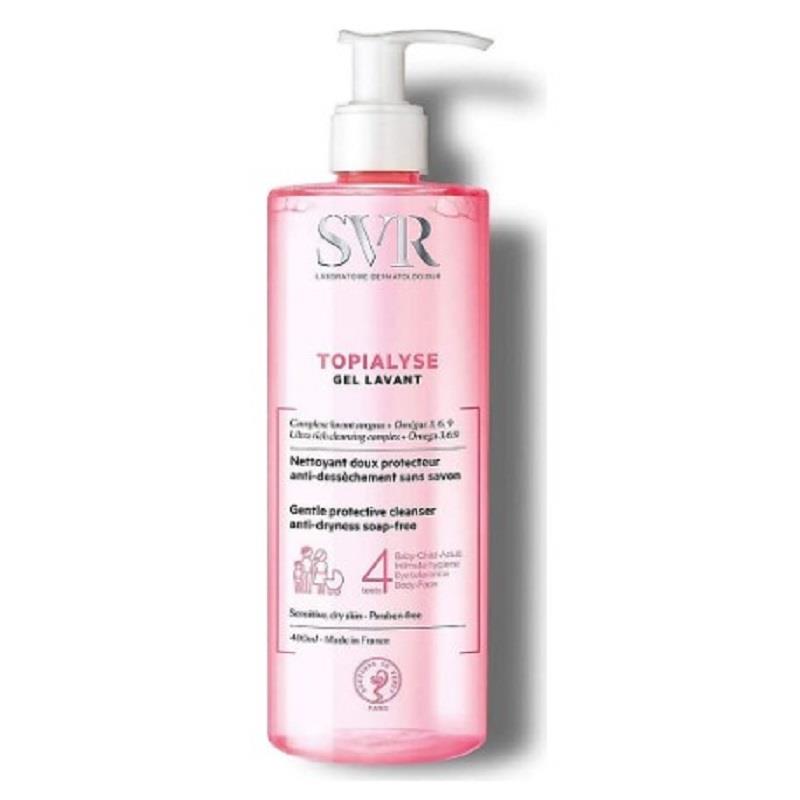 SVR SVR Topialyse Gel Lavant Gentle Protective Cleanser Pompalı 400 ml