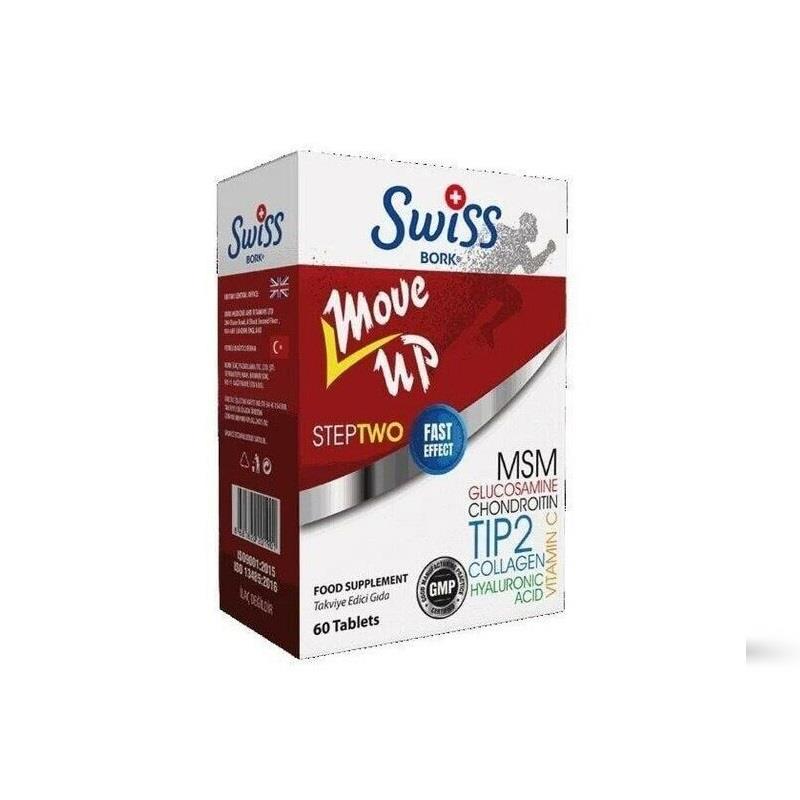 Swiss Bork Swiss Bork Move Up Step2 Glocosam 60 Tablet