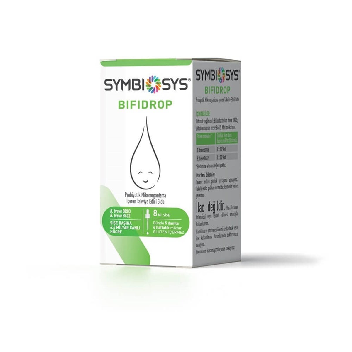 SYMBİOSYS Symbiosys Bifidrop Probiyotik Damla 8 ml