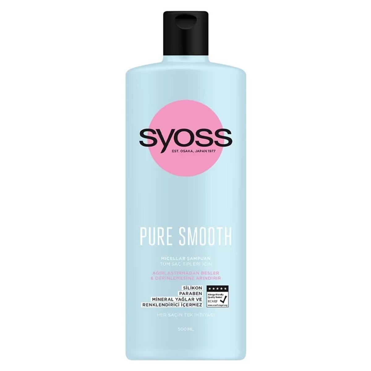 Syoss Syoss Pure Micellar Şampuan 500 ml
