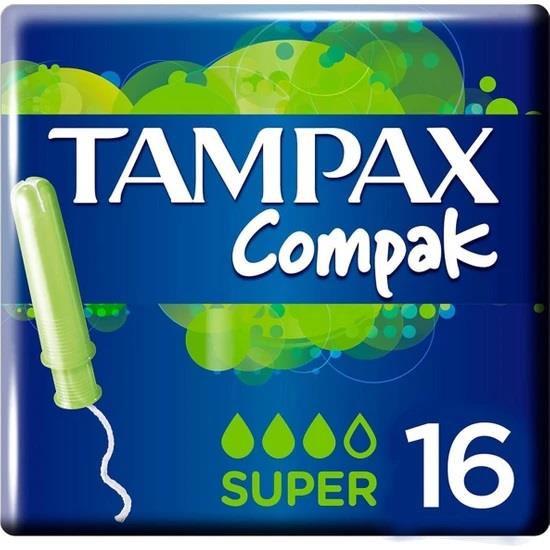 Tampax Tampax Compak Tampon Süper 16'lı