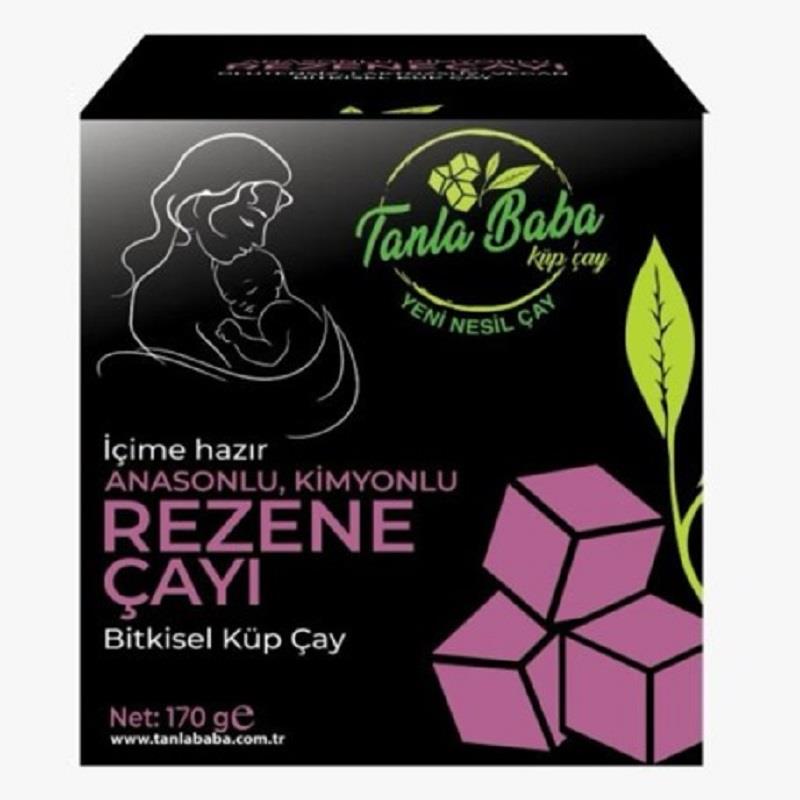 Tanla Baba Tanla Baba Anne Çayı Anasonlu Kimyonlu ve Rezeneli Glutensiz Laktozsuz Vegan Bitkisel Küp Çayı 170 gr