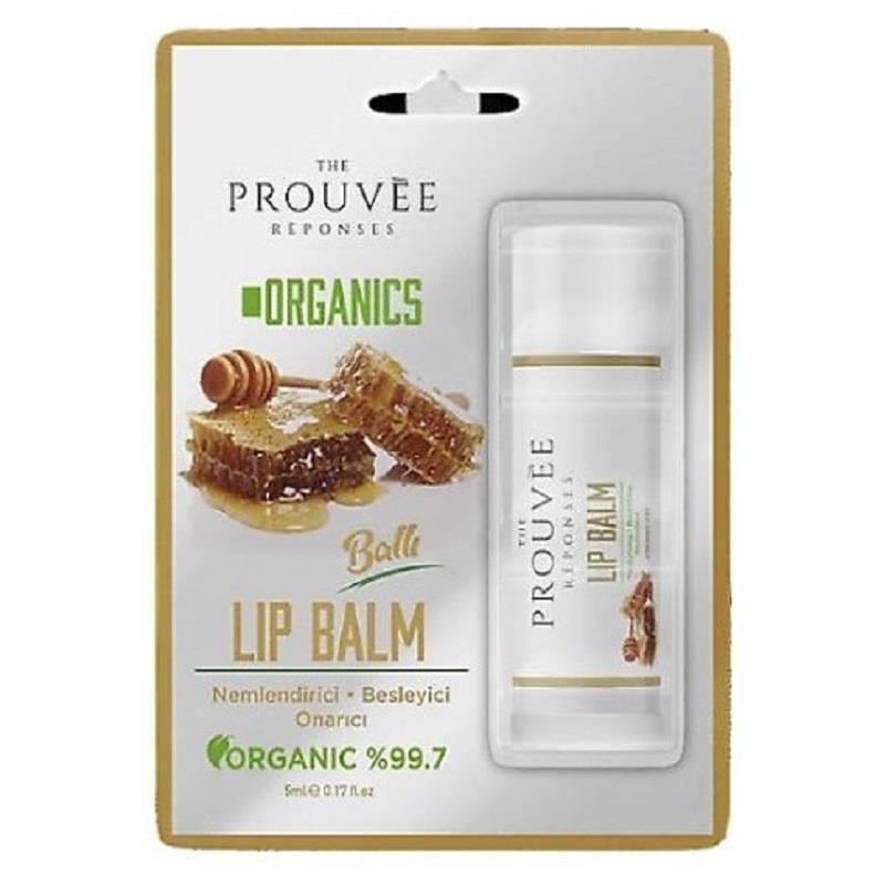 The Prouvée Réponses The Prouvée Réponses Organik Dudak Lip Balm Ballı 5 ml