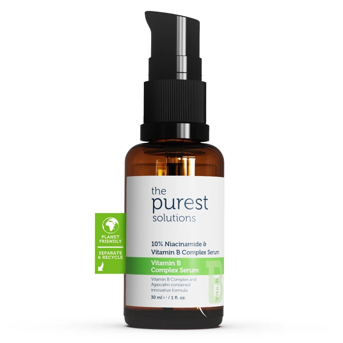 The Purest Solutions The Purest Solutions Vitamin B Complex Serum 10% Niacinamide & Vitamin B 30 ml