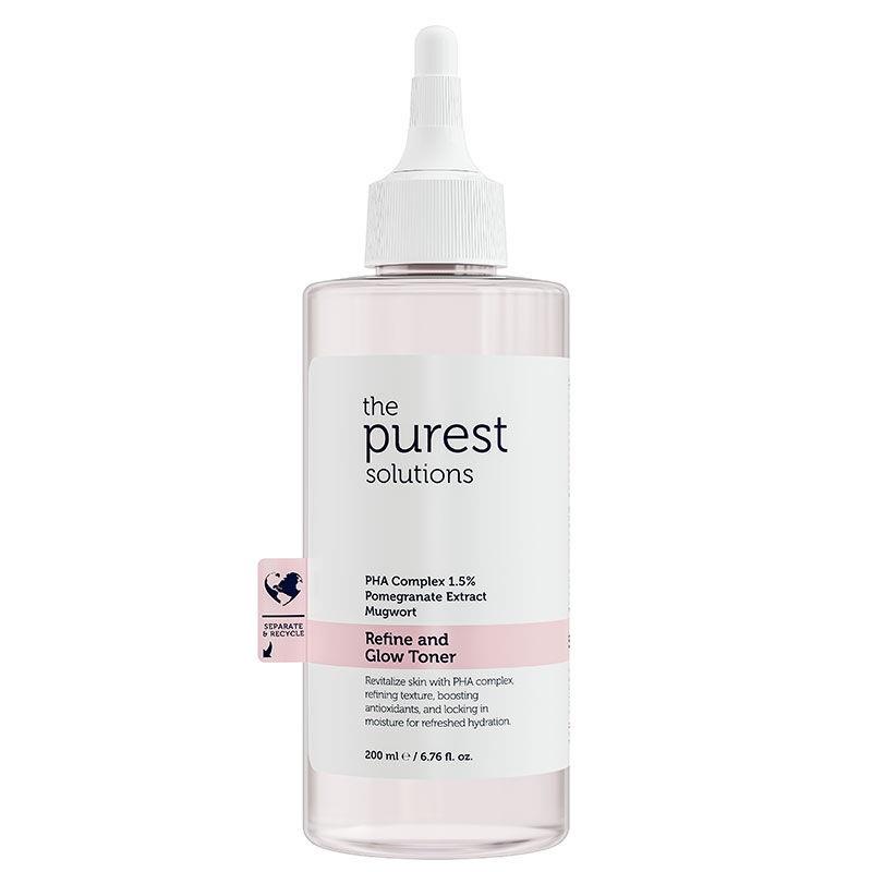 The Purest Solutions The Purest Solutions Hassas Ciltler İçin Arındırıcı ve Aydınlatıcı Pha Pembe Tonik 200 ml