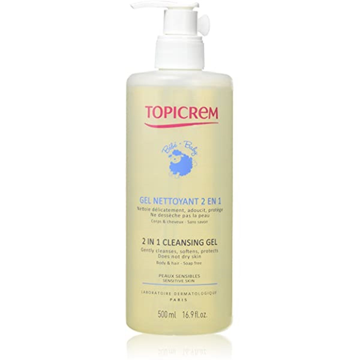 Topicrem Topicrem 2 İn 1 Cleansing Gel 500 Ml