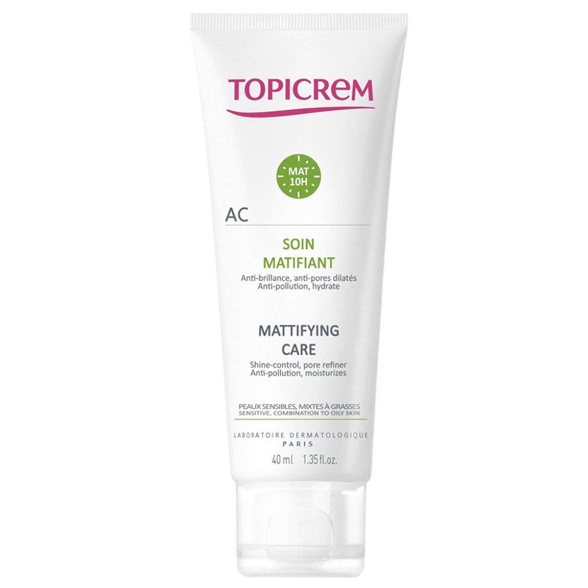 Topicrem Topicrem AC Mattifying Care 40 ml Hassas, Karma ve Yağli Ciltler İçin Matlaştirici Bakim Kremi