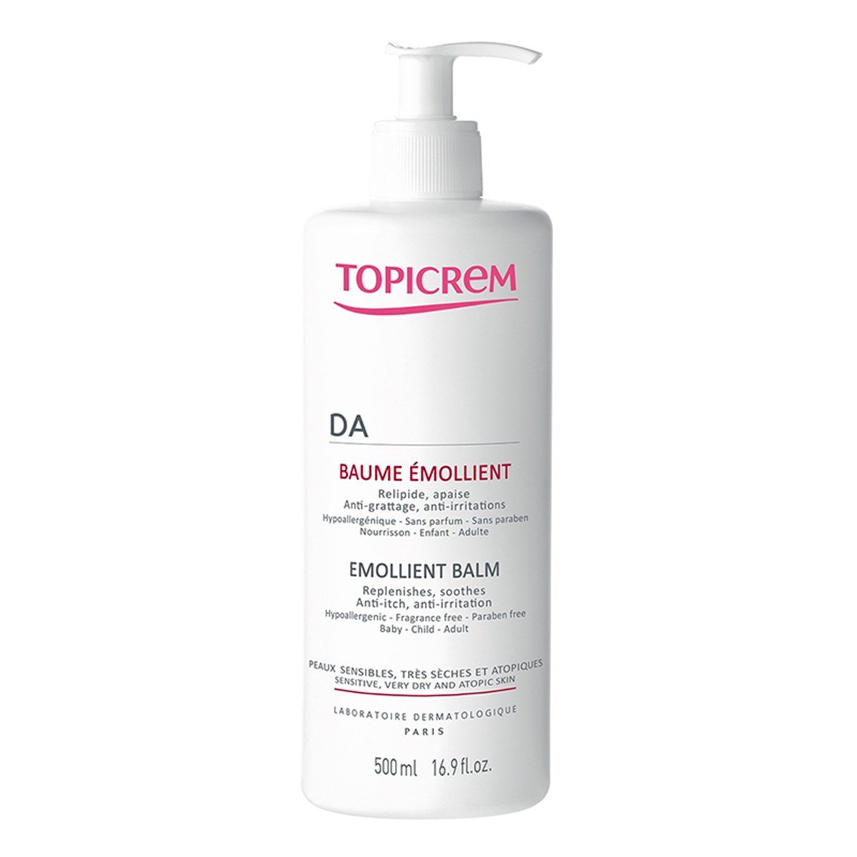 Topicrem Topicrem Ad Emollient Balm 500 Ml