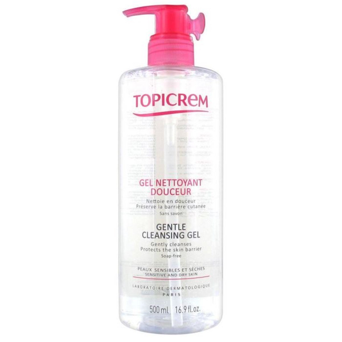 Topicrem Topicrem Gentle Cleansing Gel 500 Ml