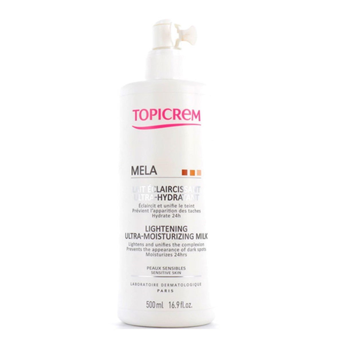 Topicrem Topicrem Mela Lightening Ultra Moisturizing Milk 500 ml