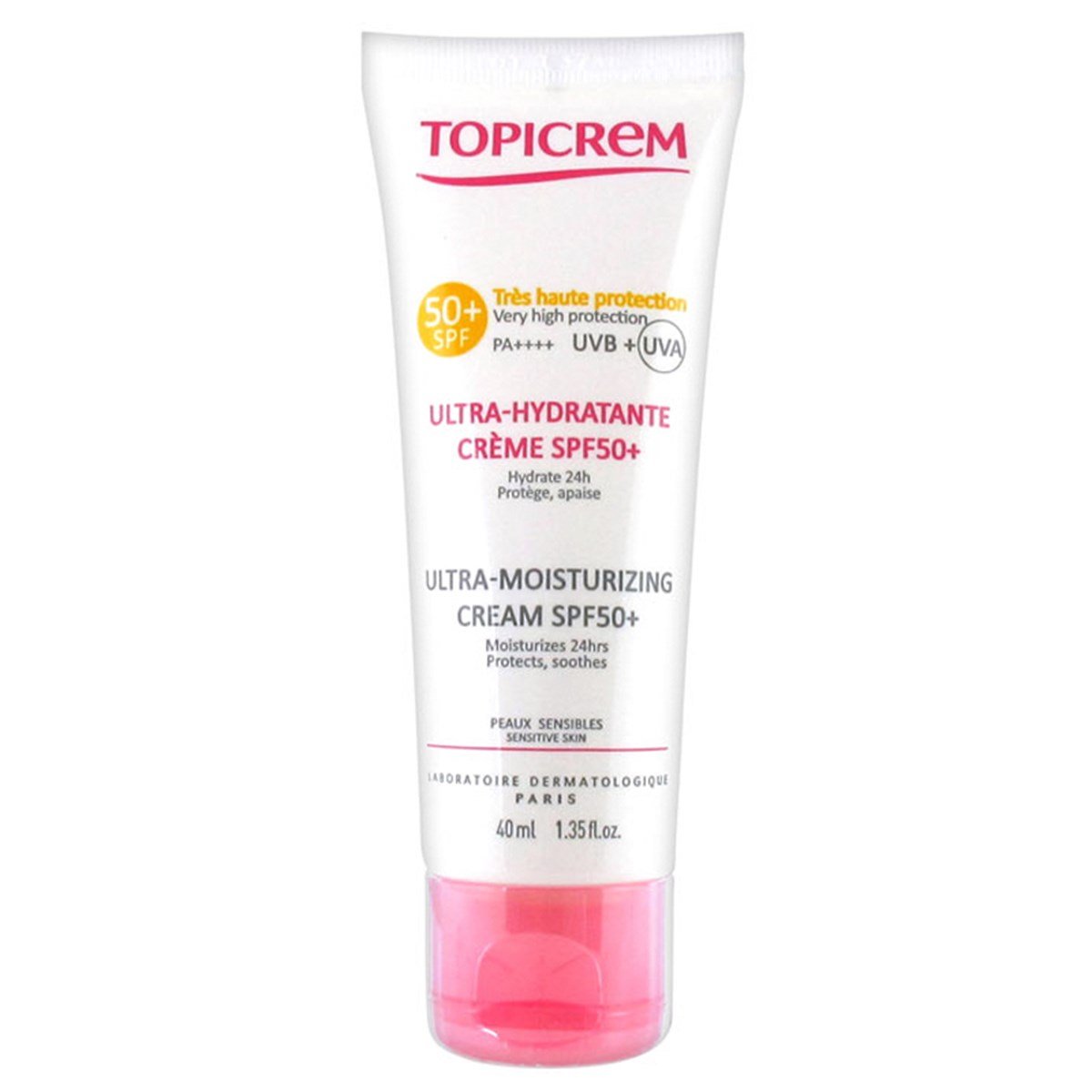 Topicrem Topicrem Ultra Moisturizing Facebody Cream Nemlendirici Güneş Kremi Spf50+ 40 Ml