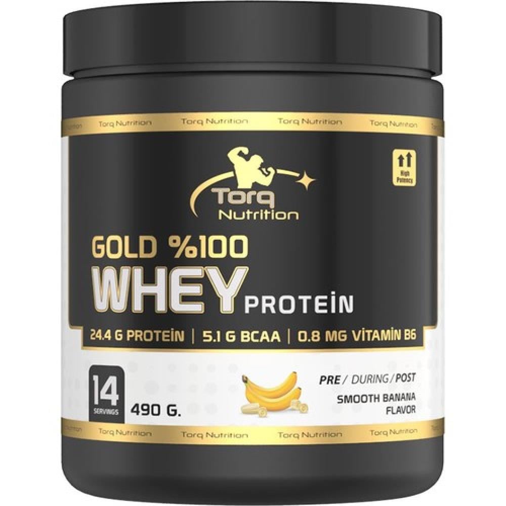 Torq Nutrition Torq Nutrition Gold Whey Protein Muz Aromalı 490 gr