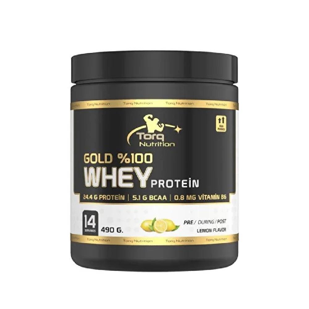Torq Nutrition Torq Nutrition Gold Whey Protein Limon Aromalı 490 gr