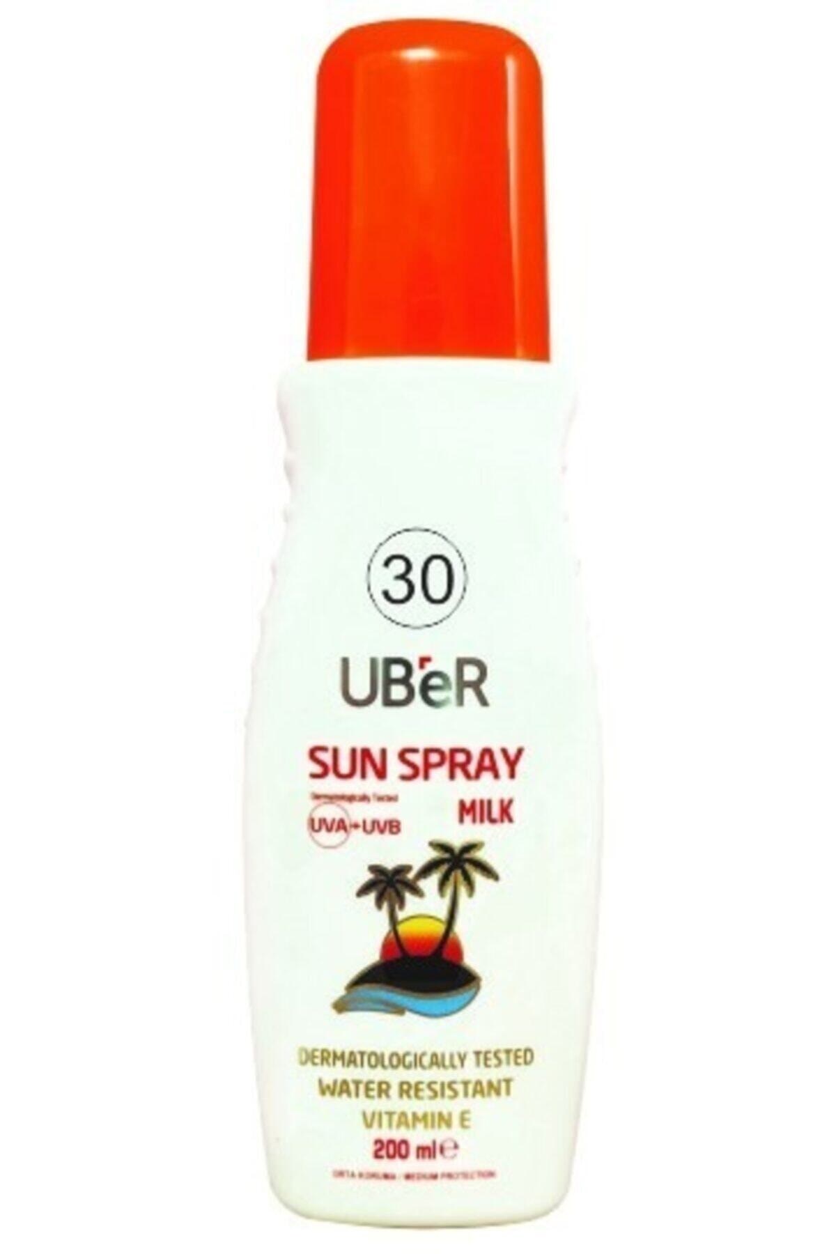Uber Uber Güneş Sütü Sprey SPF30 200 ml