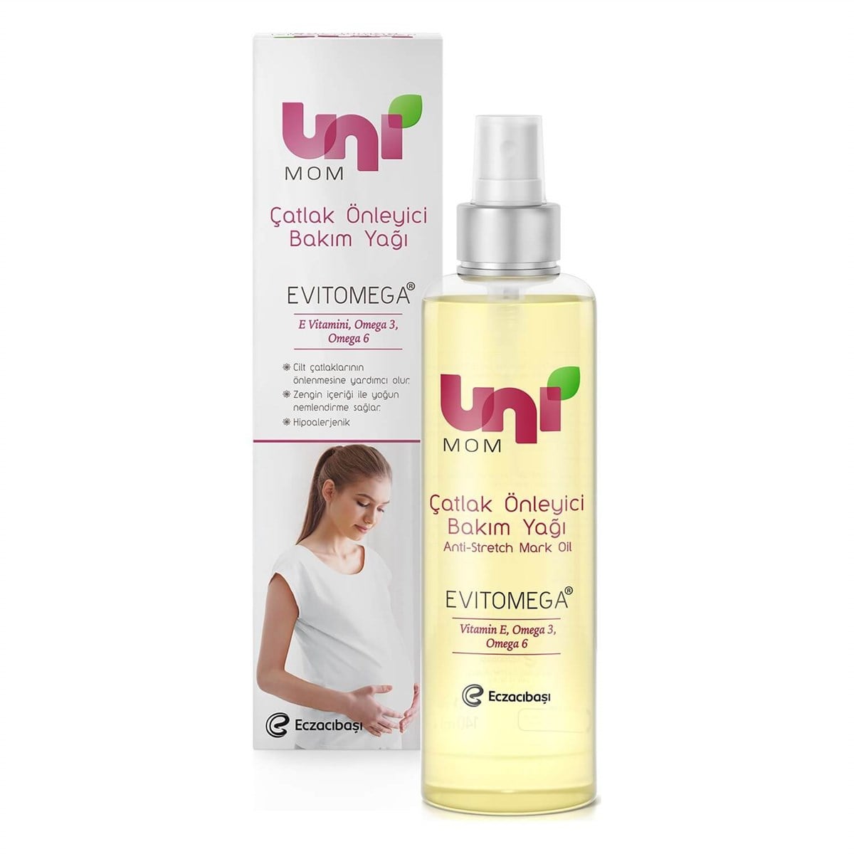 Uni Mom Uni Mom Çatlak Önleyici Bakım Yağı 140 ml