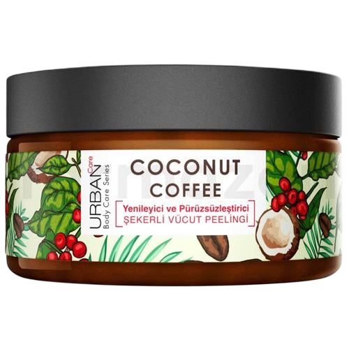Urban Care Urban Care Coconut Coffee Yenileyici ve Cilt Pürüzsüzleştirici Vücut Peeling 200 ml