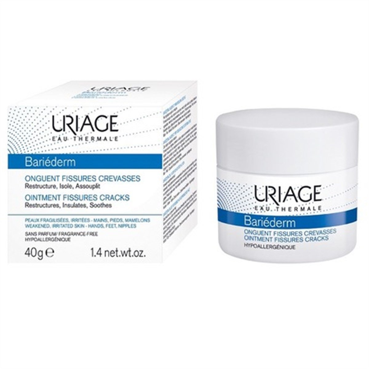 Uriage Uriage Bariederm Fissures & Cracks Ointment 40 Ml
