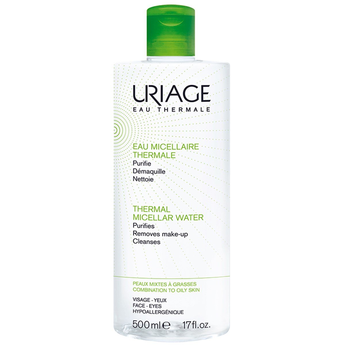 Uriage Uriage Eau Mirecllar Thermal Water Combination To Oily Skin Yağli Ve Karma Ciltler İçin 500 Ml