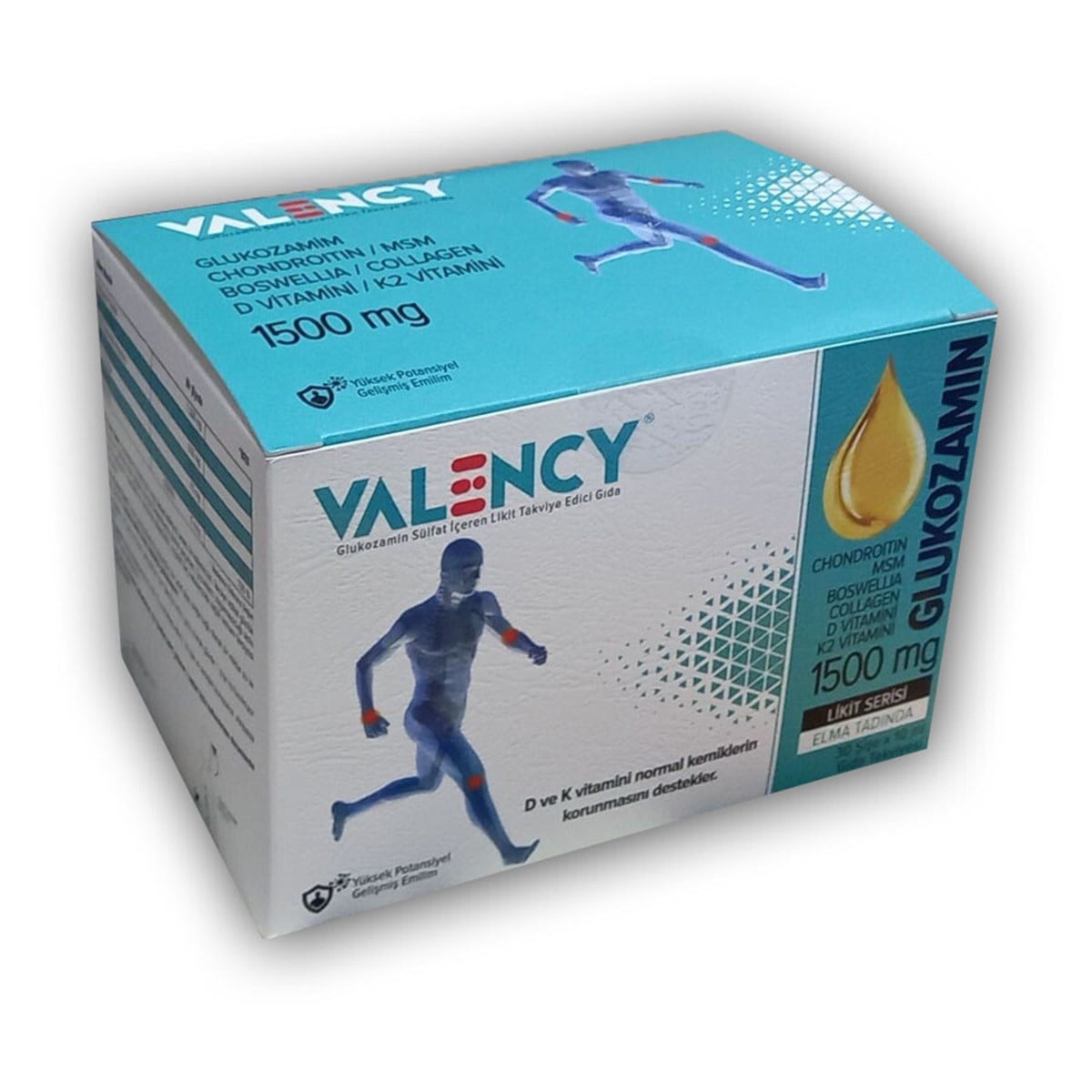 VALENCY Valency Likit Glukozamin 1.500 mg 30'lu Flakon