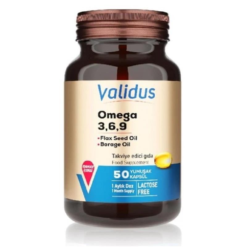 Validus Validus Omega 3-6-9 50 Softgel