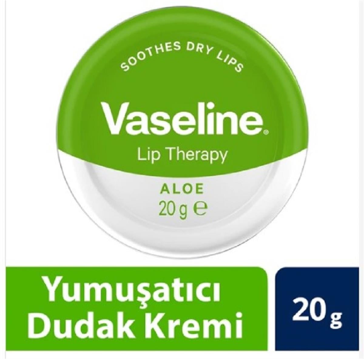 VASELİNE Vaseline Dudak Nemlendiricisi Aloe Vera 20 gr